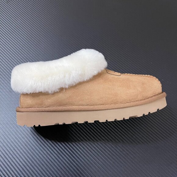 Non-slip Womens UGG Light Brown Snow Boots - Picture 1 of 9